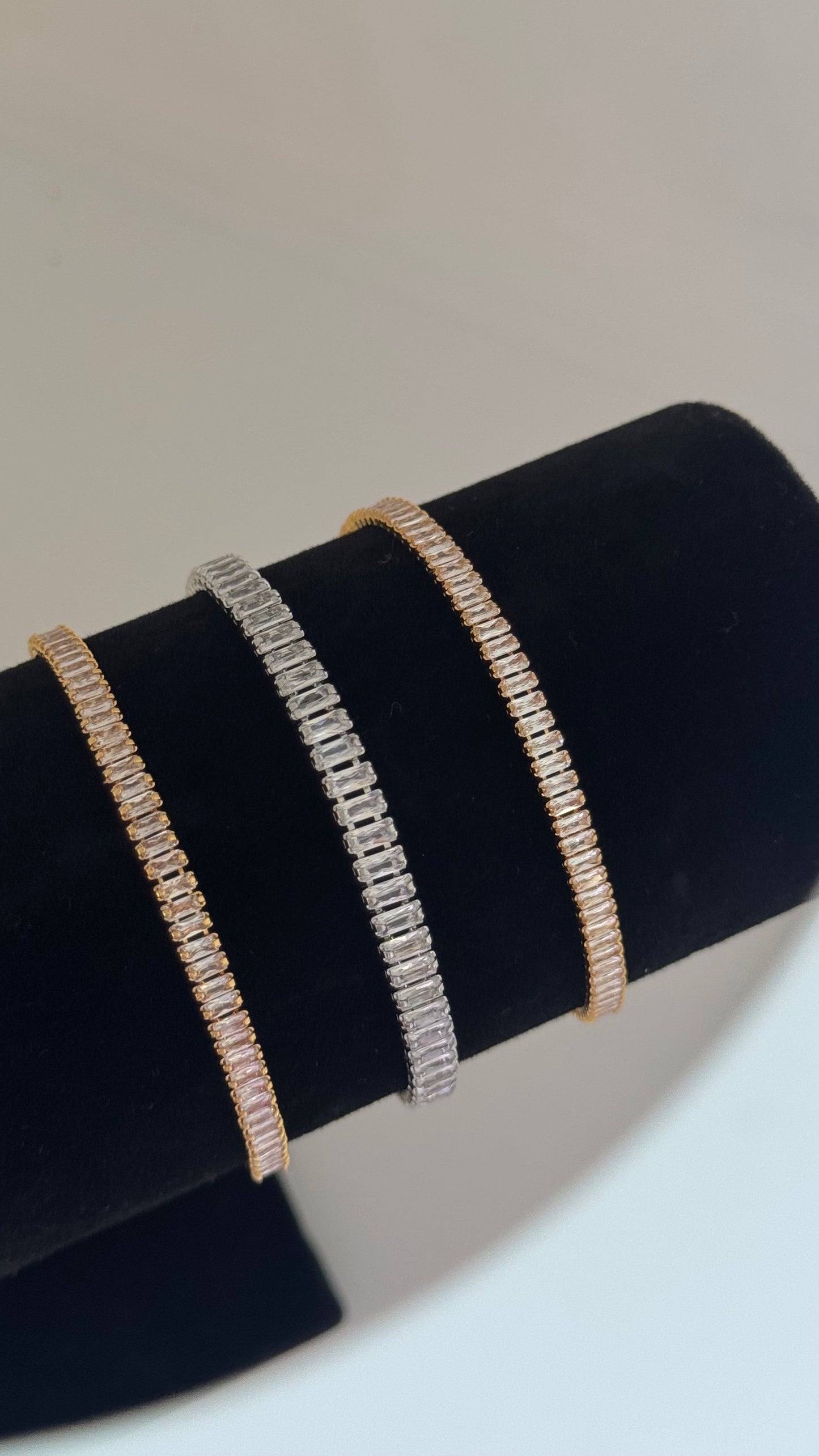 Tennis Golden bracelet