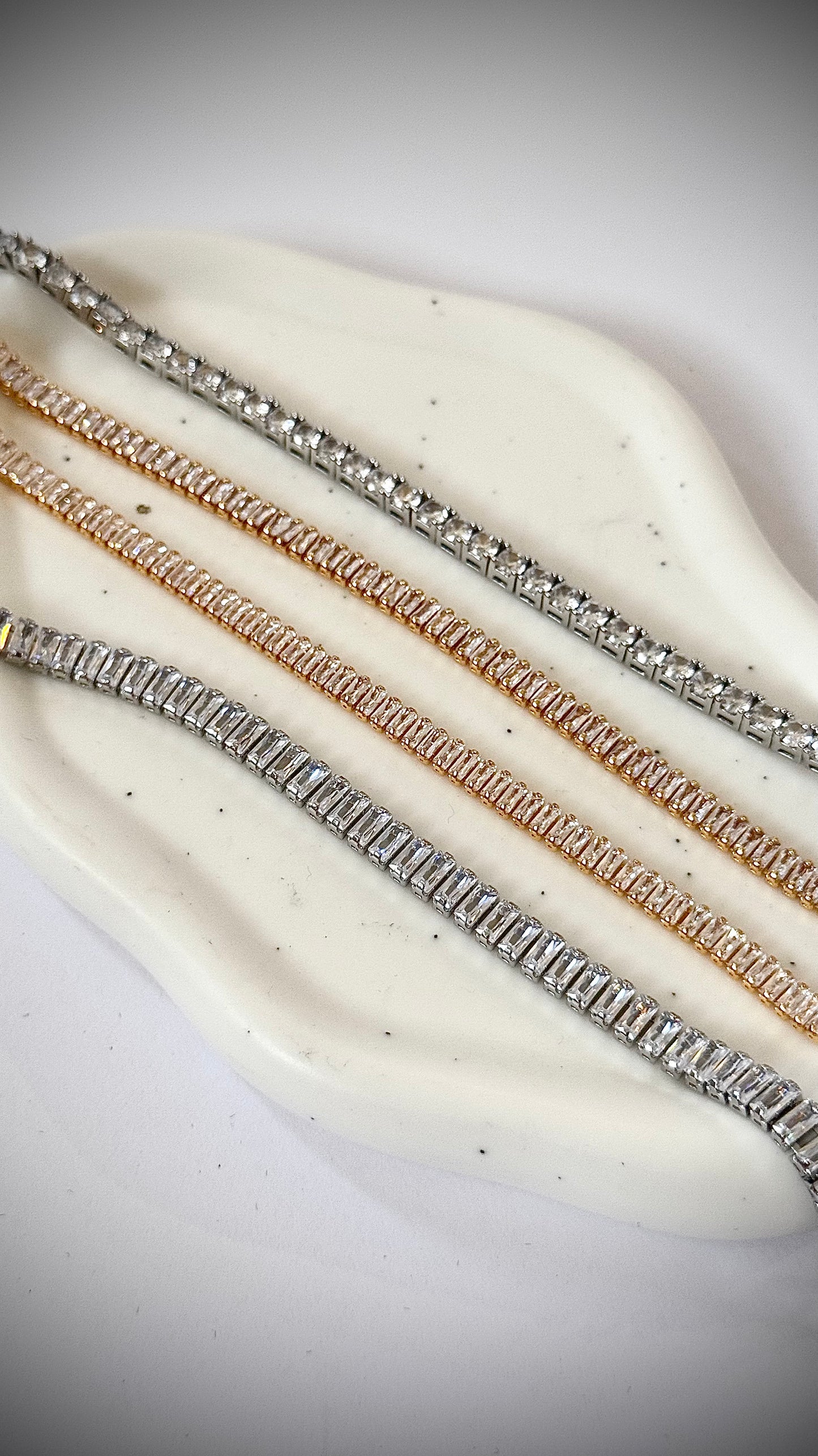 Tennis Golden bracelet