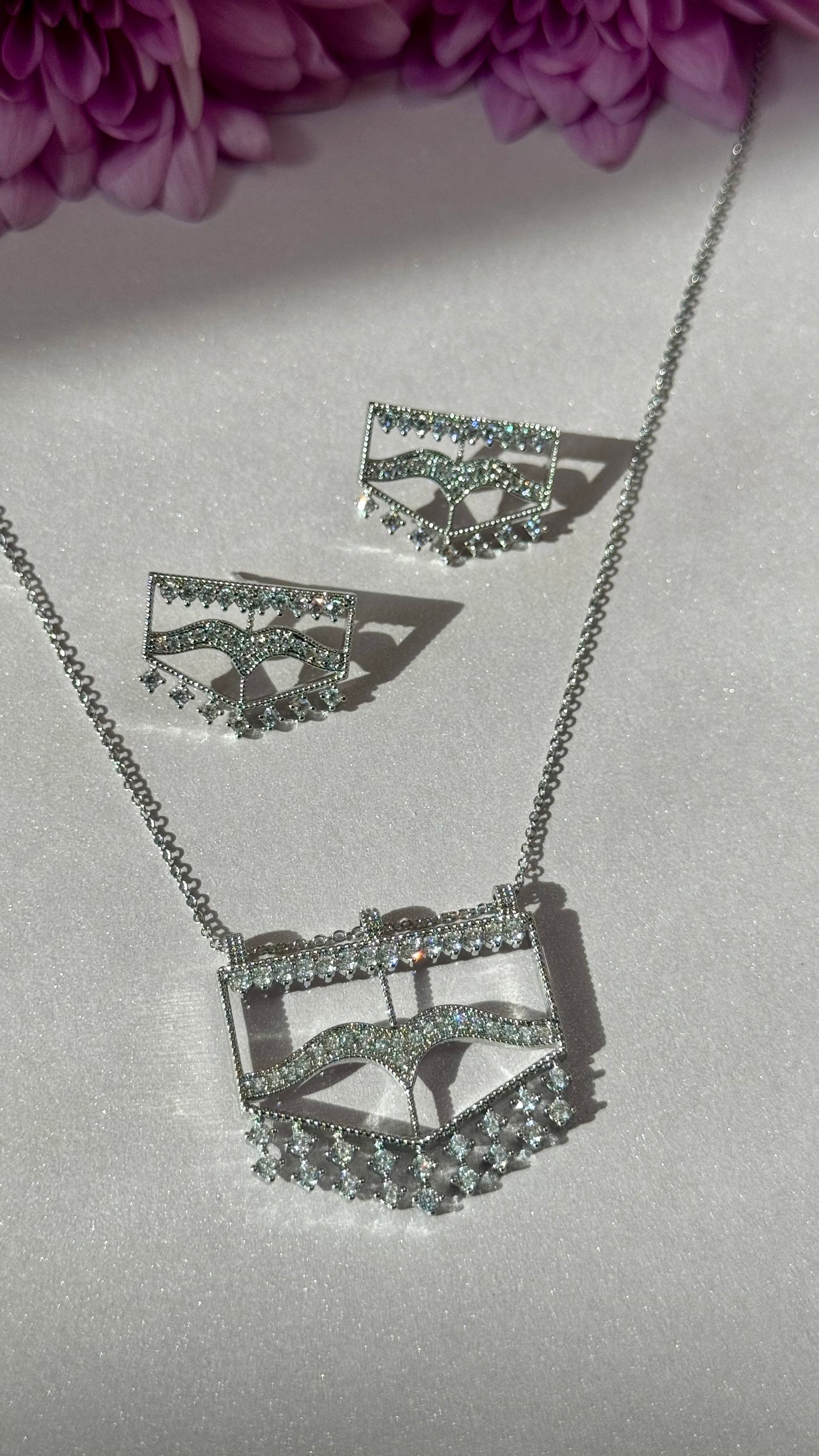 Adhari set (Silver)