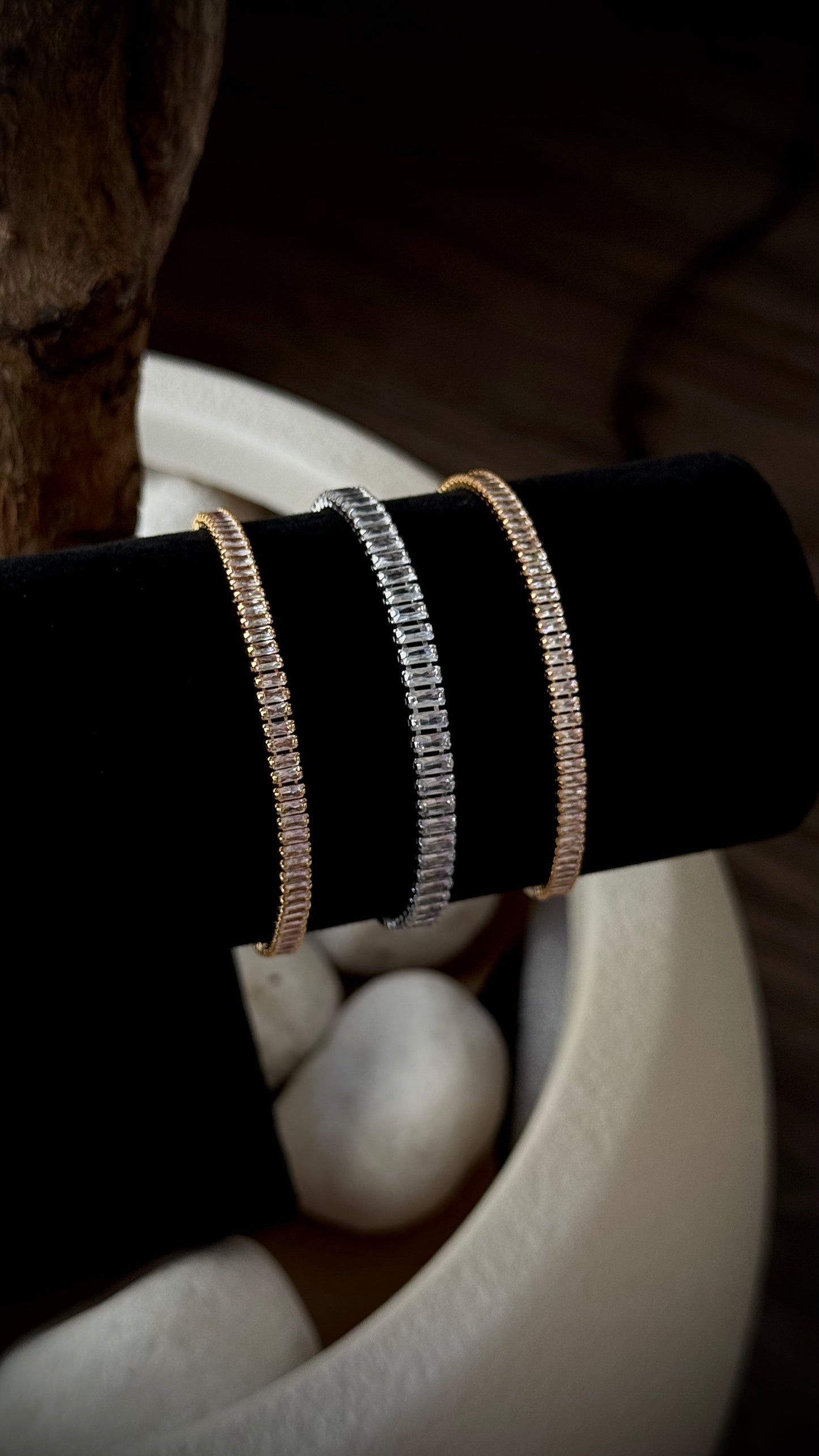 Tennis Golden bracelet